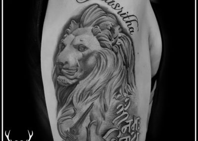 Lion Tattoo | Tattoos for Men | Religious Tattoo